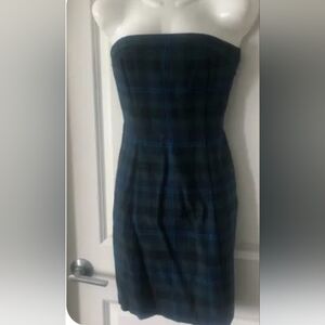 American Eagle-Gorgeous Wool & Viscose,Lined, bustier/strapless style mini dress